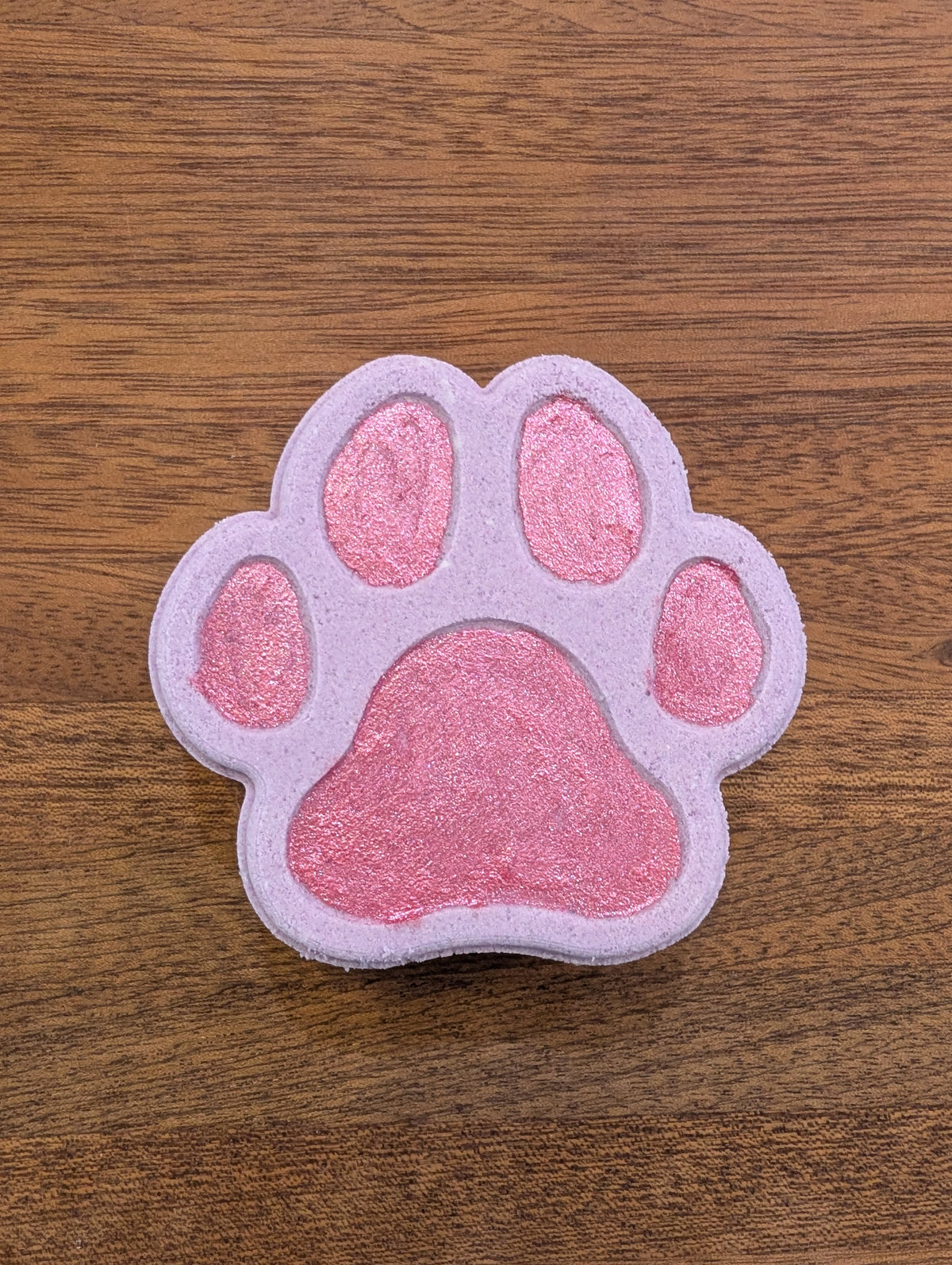 Paw Print Bath Bomb (Pink)