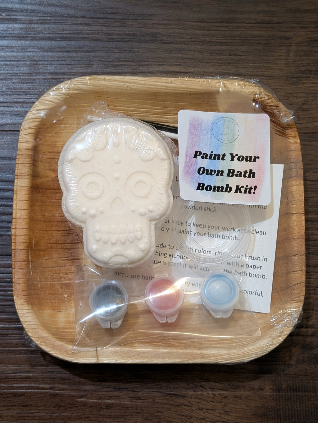 Paint Your Own Bath Bomb - Sugar Skull