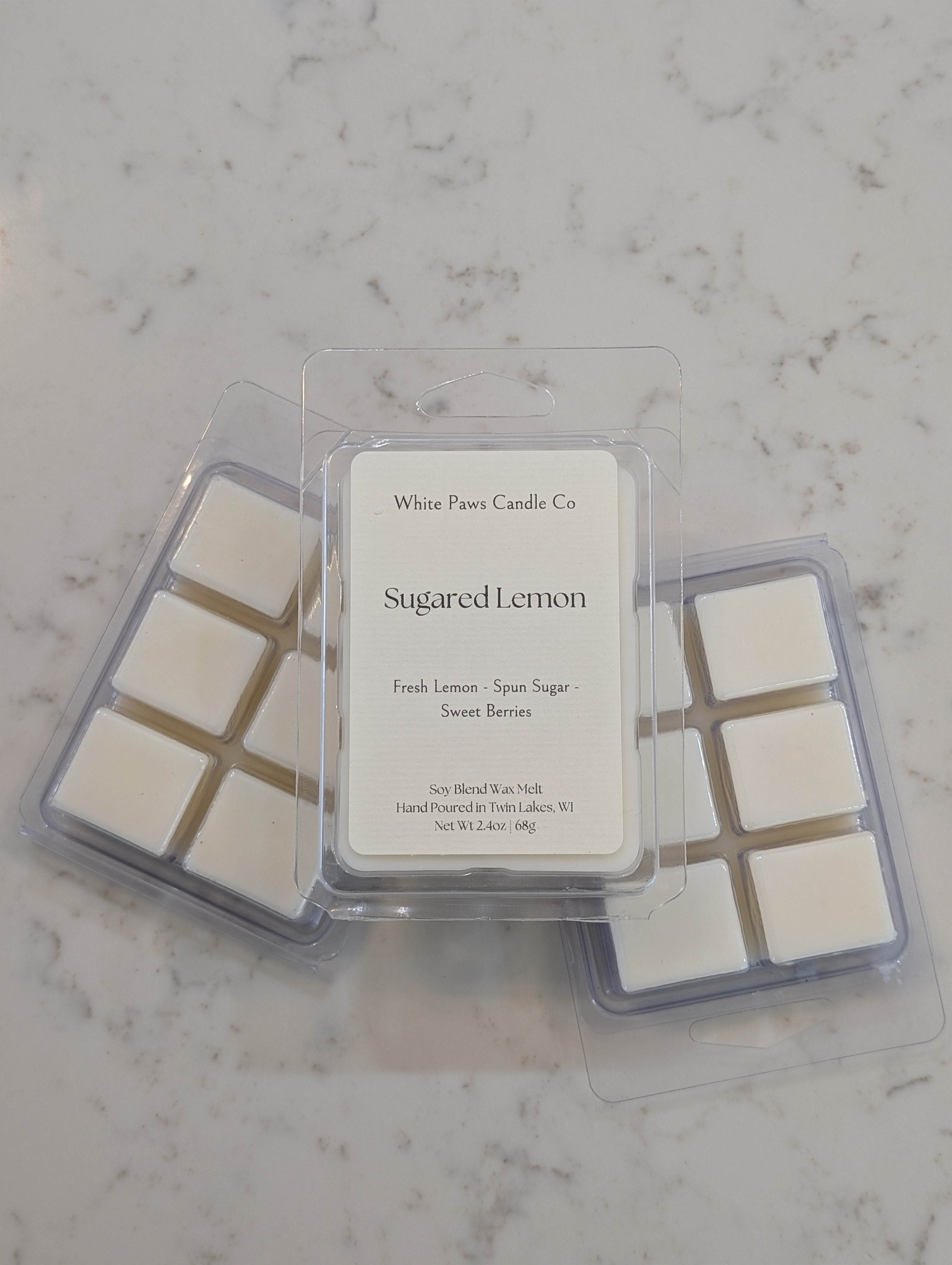 Sugared Lemon Wax Melt