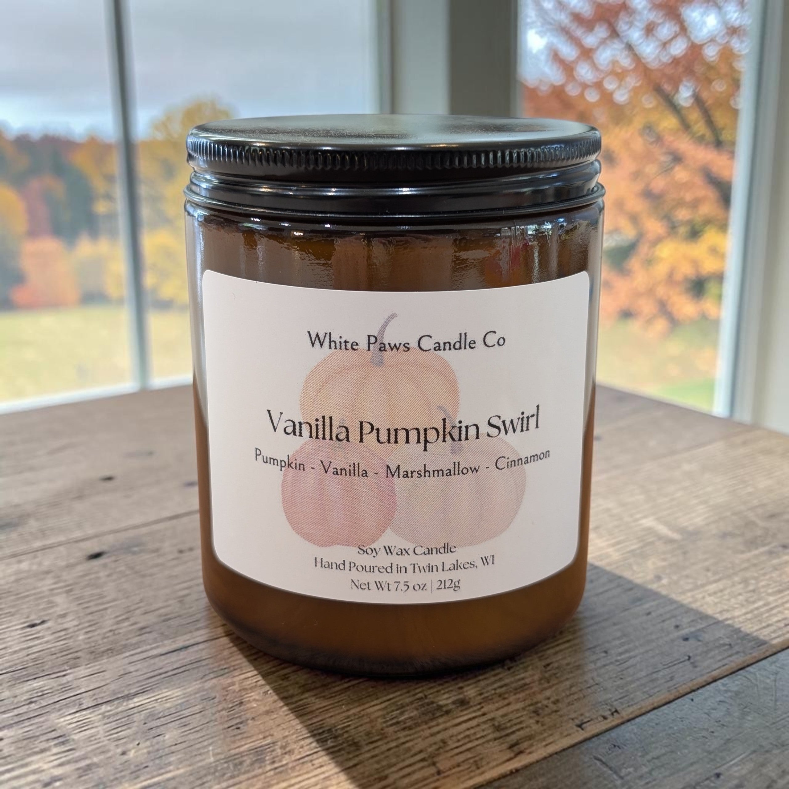 Vanilla Pumpkin Swirl